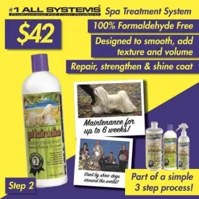 #1 All Systems Got Hair Action Smoothing Serum & Moisturizer Pet Conditioner 16oz