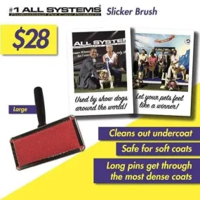 #1 All Systems Large Pet Slicker Brush
