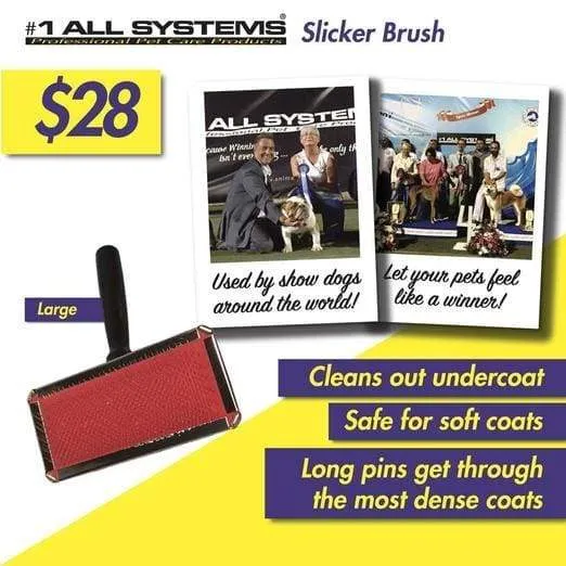 #1 All Systems Large Pet Slicker Brush