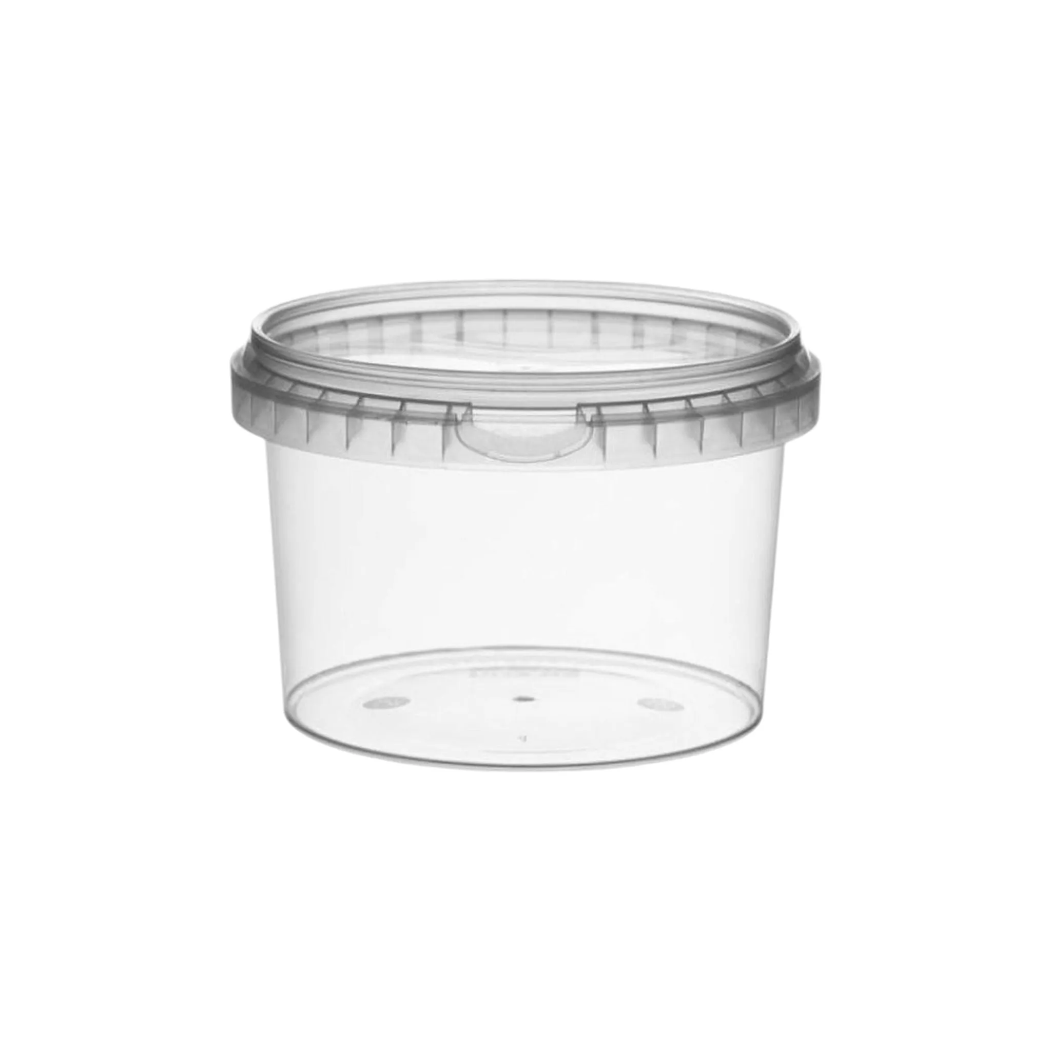 2L Fino Bucket Transparent with White Lid