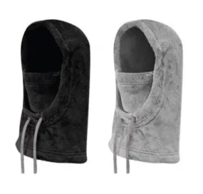 3-in1 FURRY FLEECE HEADCOVER-MASK-NECK GAITER IN 2 COLORS