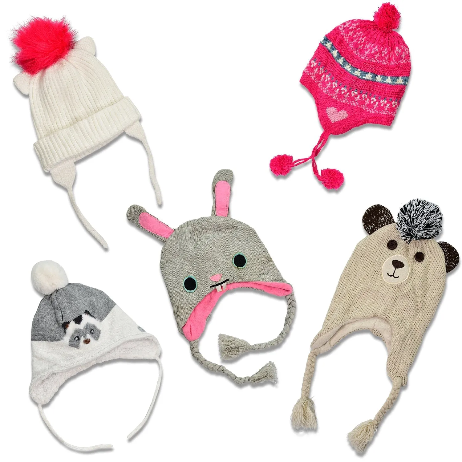 6339 MIX WOOLEN THREAD MEN'S AND WOMEN'S ADULT WINTER CAP