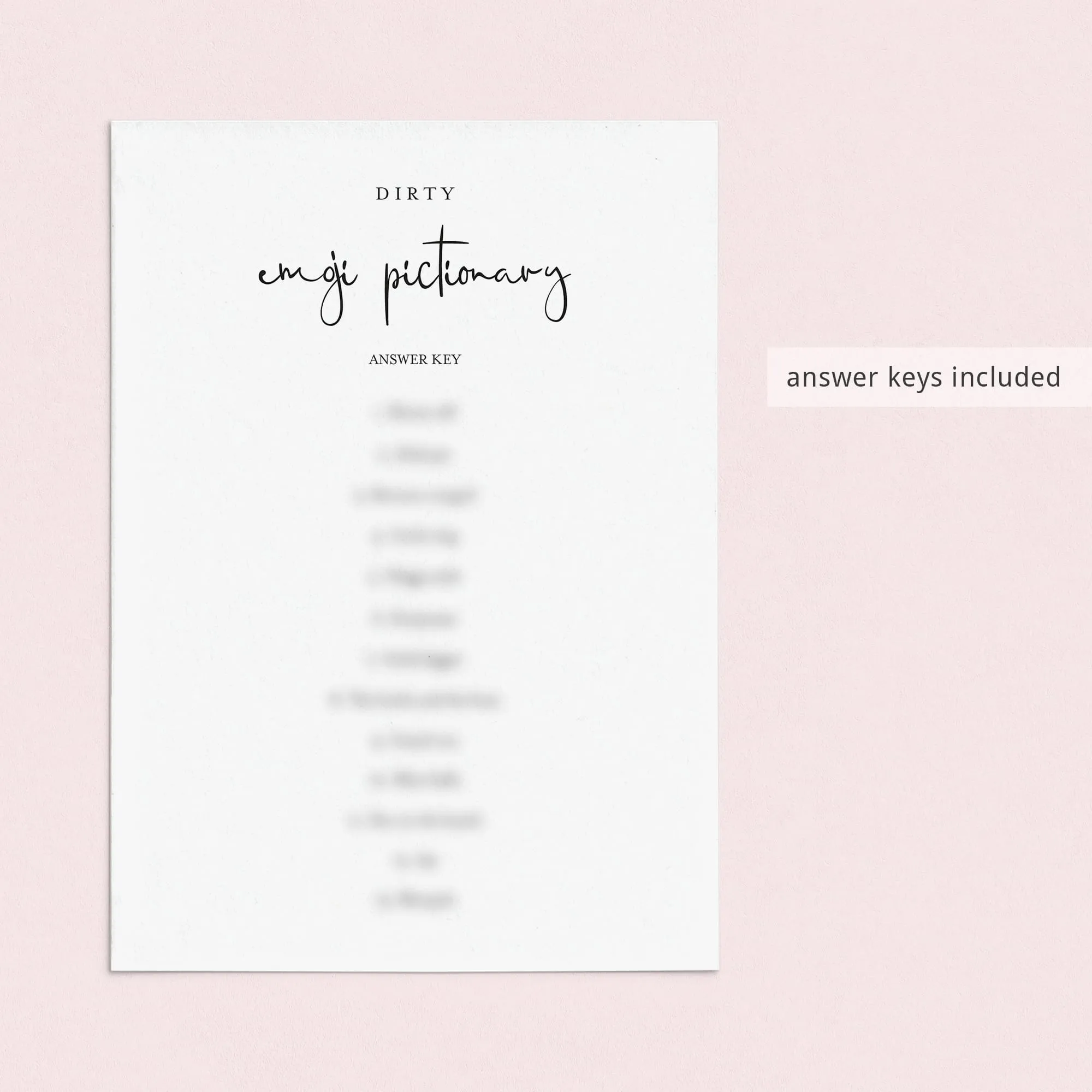 8 Modern Bachelorette Games Printable