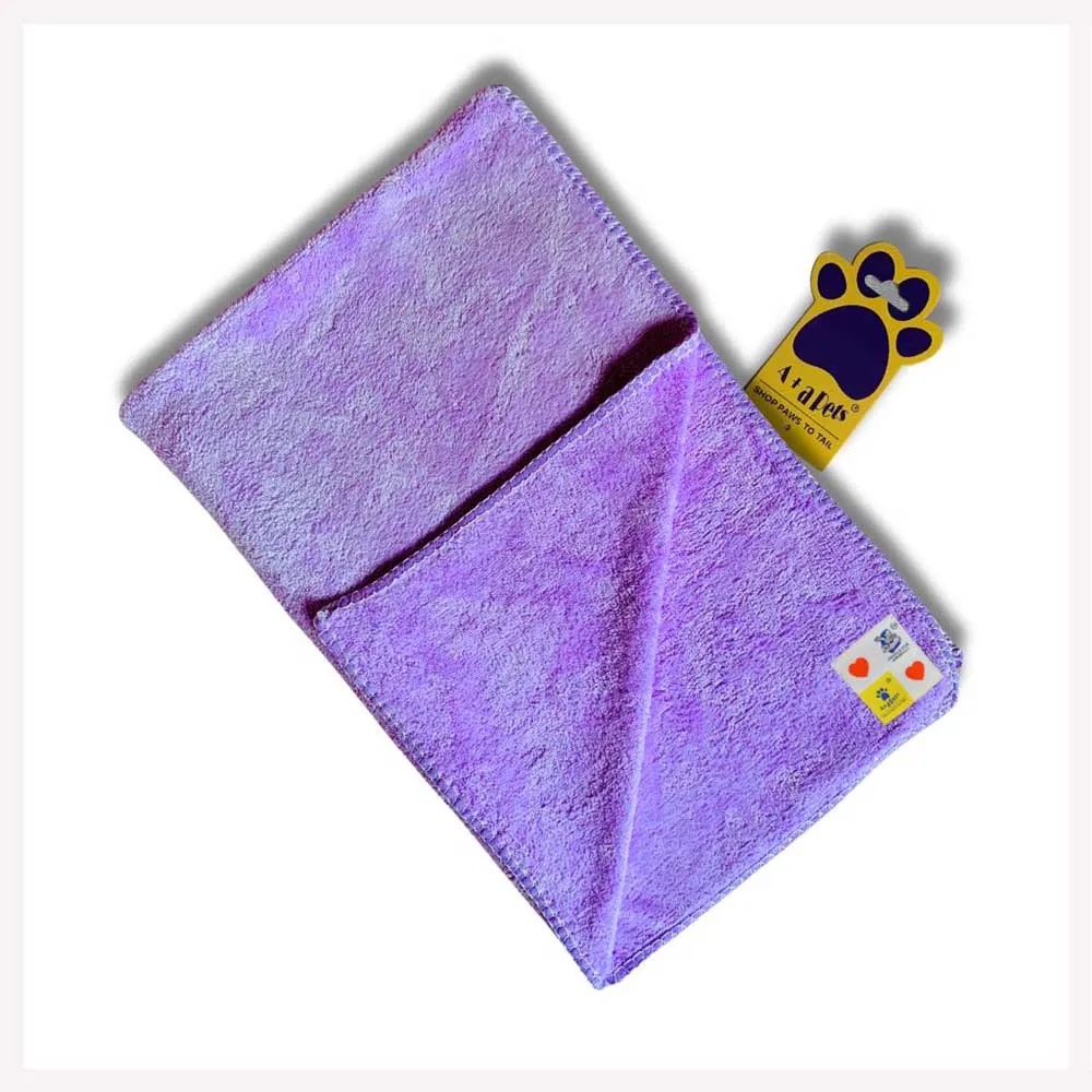 A a Pets' Quick Dry Microfiber Hand Towel for Pet