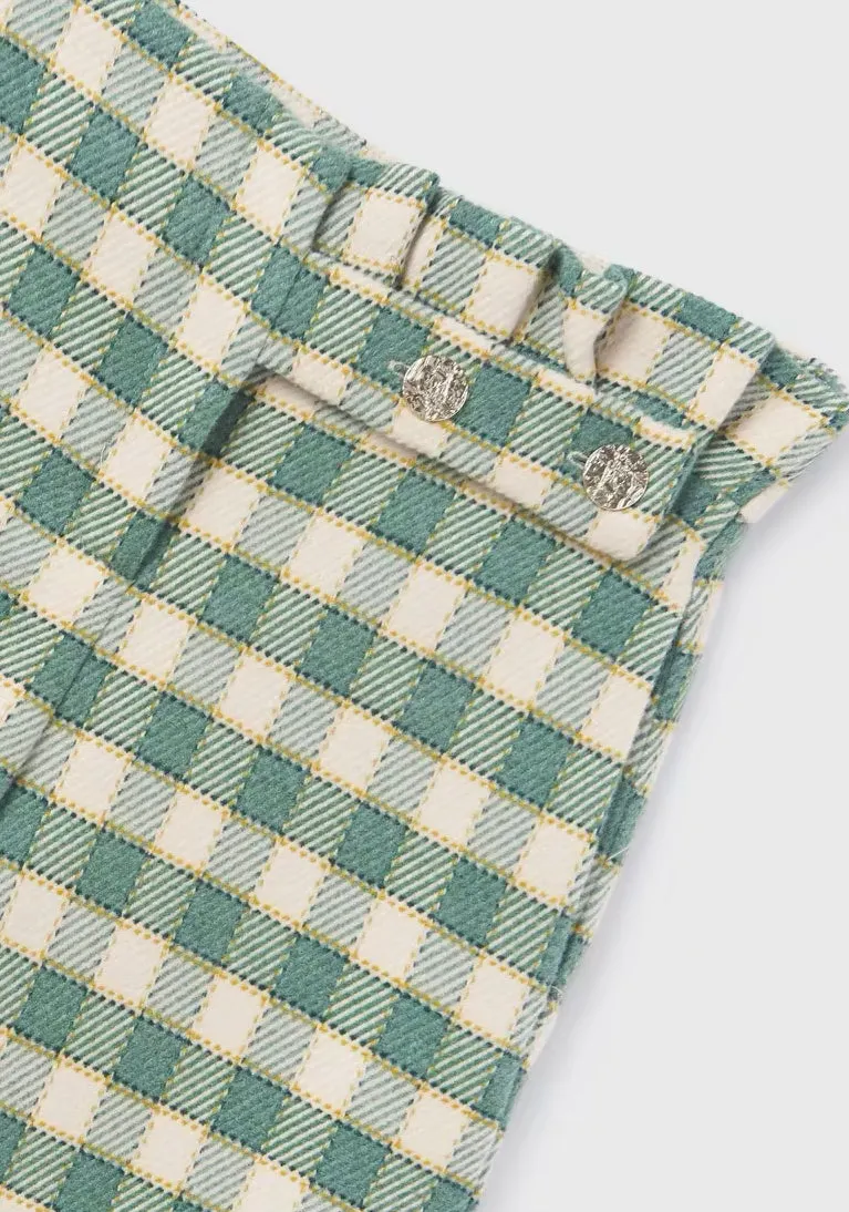 Abel & Lula Plaid Culotte Pants