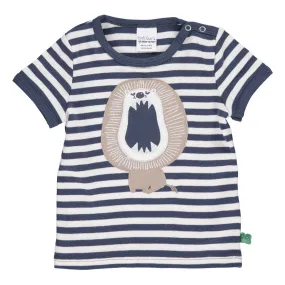 Animal stripe short sleeve t-shirt