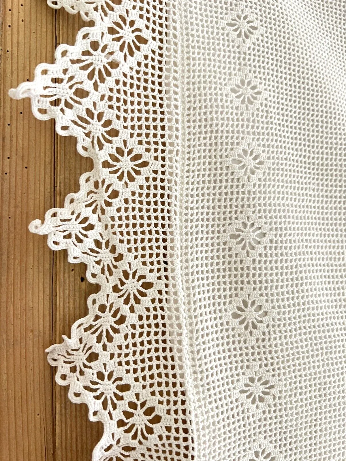 Antique French EMBROIDERED PAIR linen PILLOW SHAM FILET LACE LB mono c1900