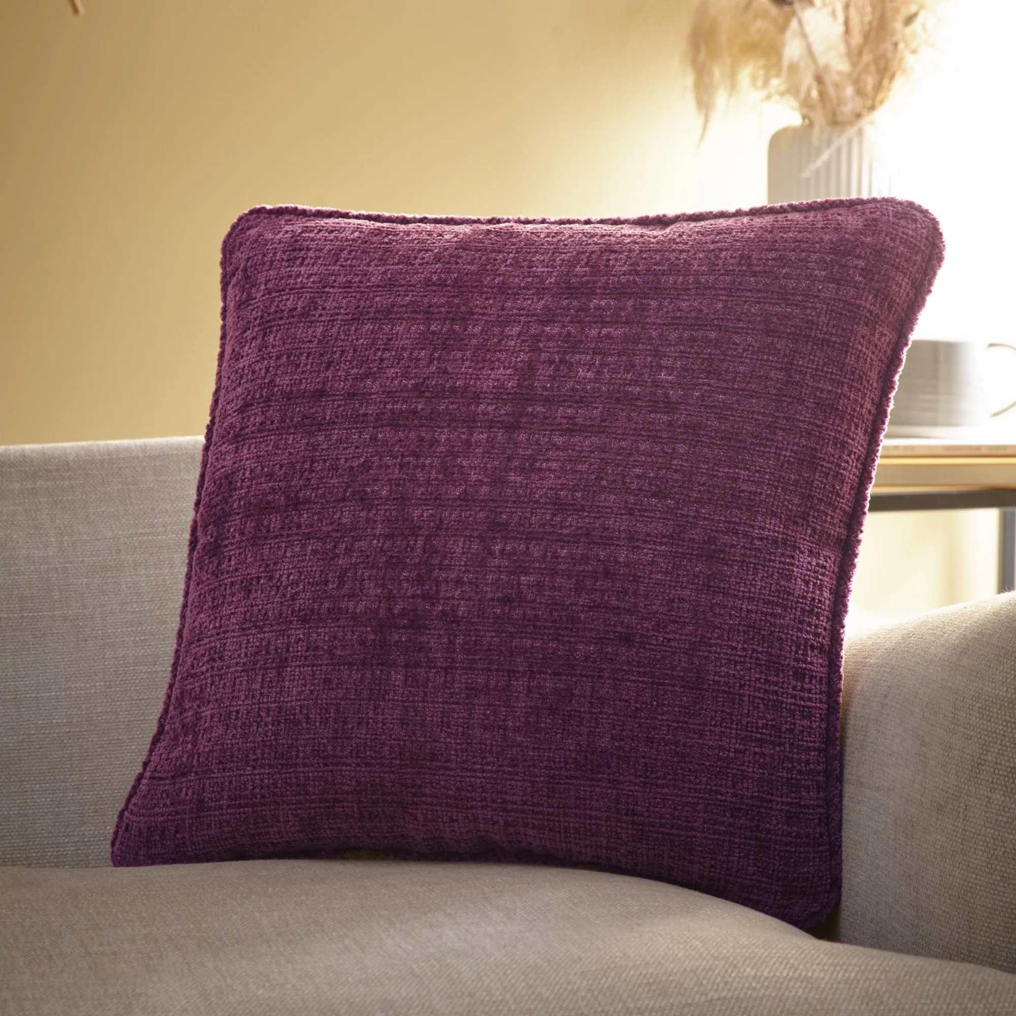 Appletree Loft Alba Cushion - Wine