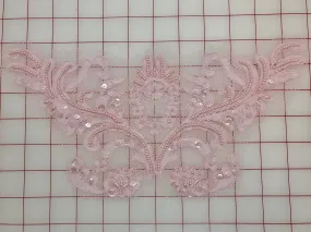 Applique - Beaded and Sequined Lace Motifs 4 Colors! Close-Out