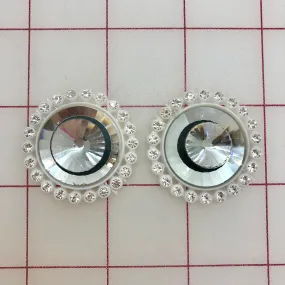Applique - Crystal and White Close-Out