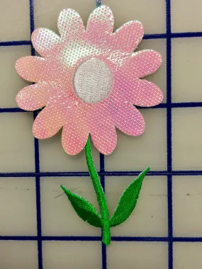 Applique - Pink Daisy Iron-On 3-Pack Close-Out