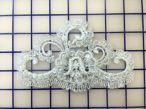 Applique - Silver Close-Out