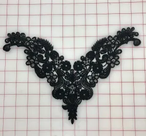 Applique - Venise Lace Black