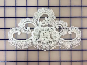 Applique - White Dyeable Close-Out