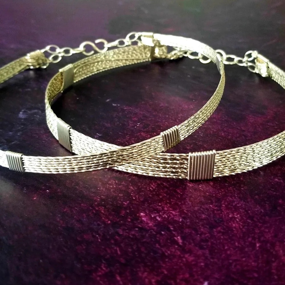 ASHANTI Wide Collar, Sterling