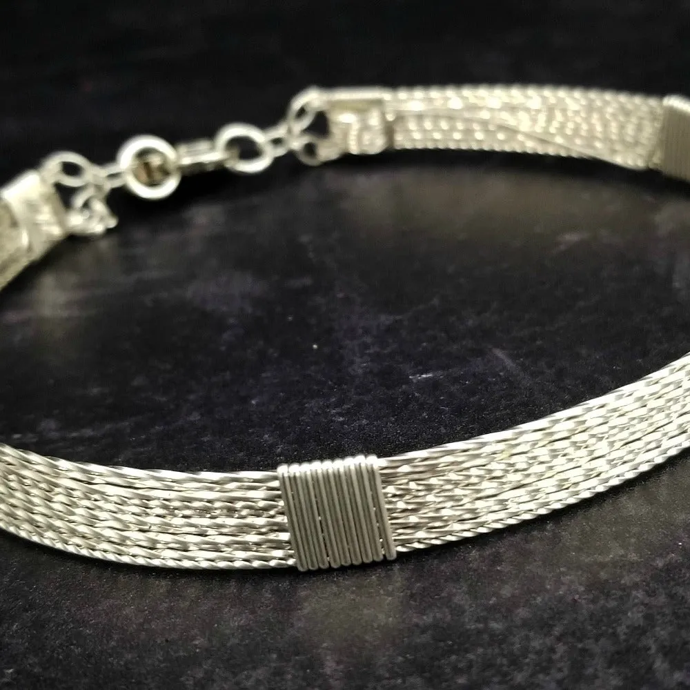 ASHANTI Wide Collar, Sterling