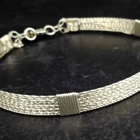 ASHANTI Wide Collar, Sterling