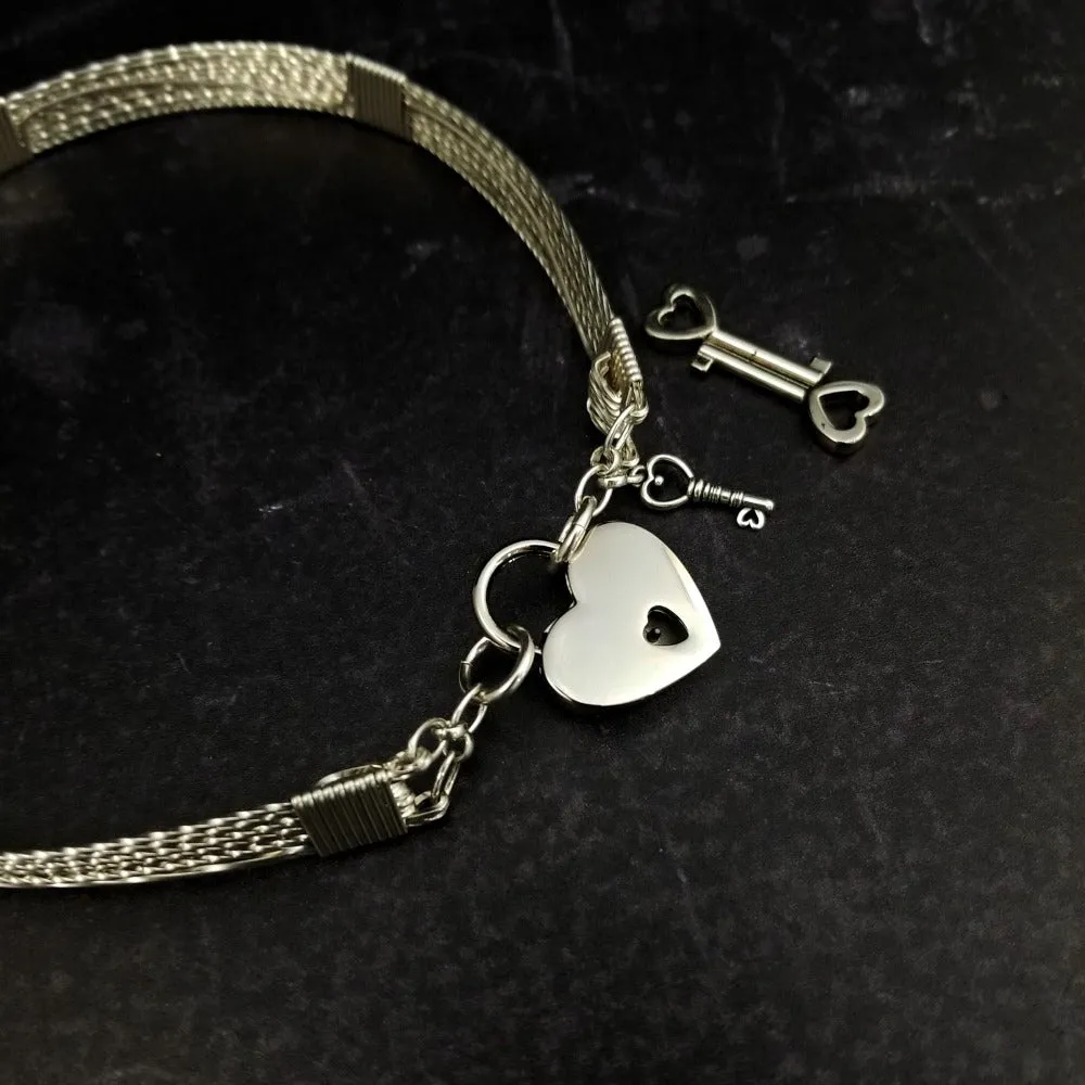 ASHANTI Wide Collar, Sterling