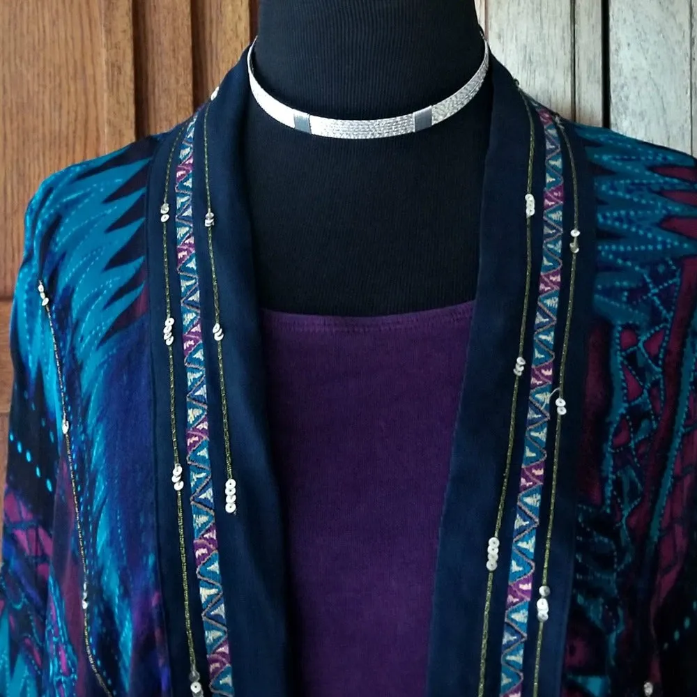 ASHANTI Wide Collar, Sterling