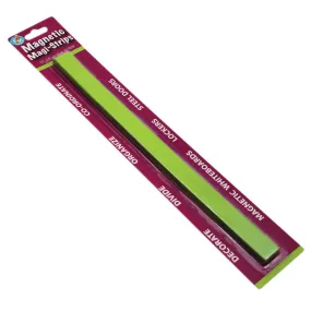 Ashley Magnetic Magi-Strips Lime Green Trim , 0.75" x 12" (11019)