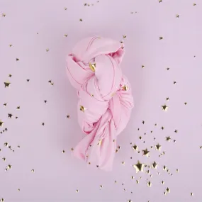 Babymoon Set of 2 | Starry Wrap and Layer | Baby Photography Props | Pink