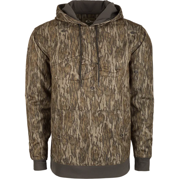 Back Eddy Embossed Bottomland Hoodie