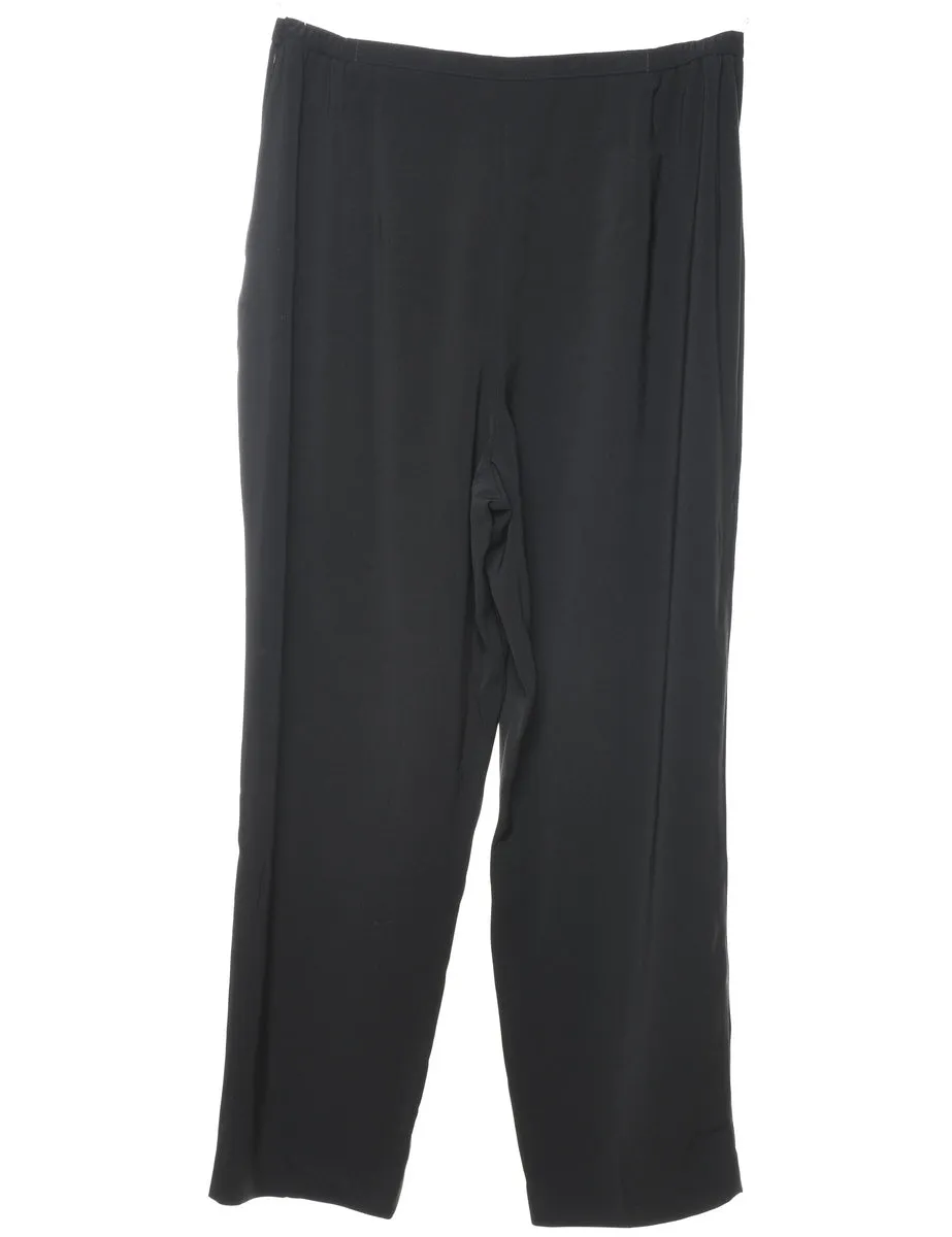 Black Casual Trousers - W30 L27