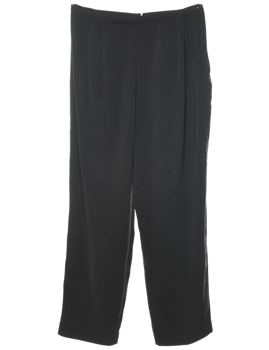 Black Casual Trousers - W30 L27