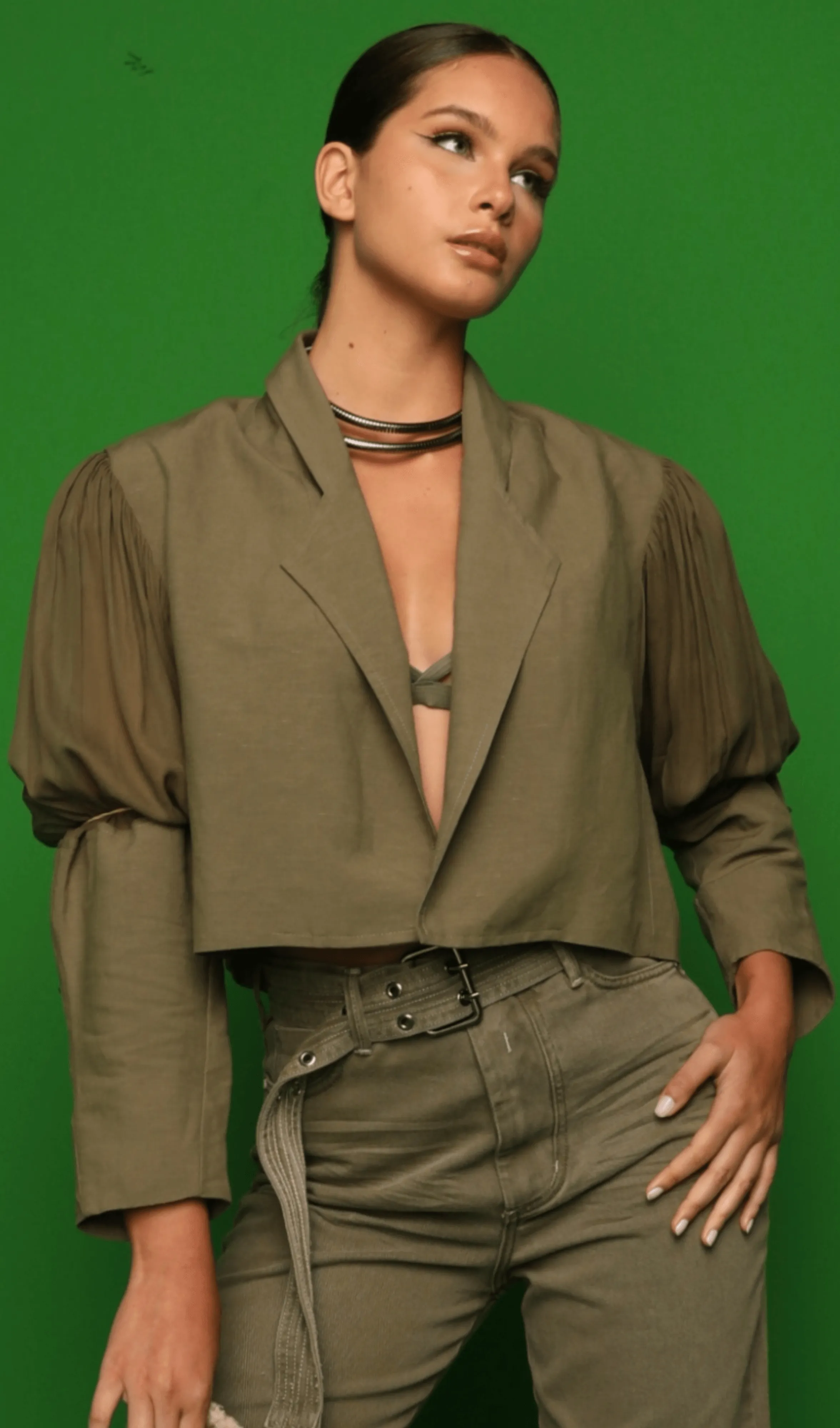 Blazer Linho Open
