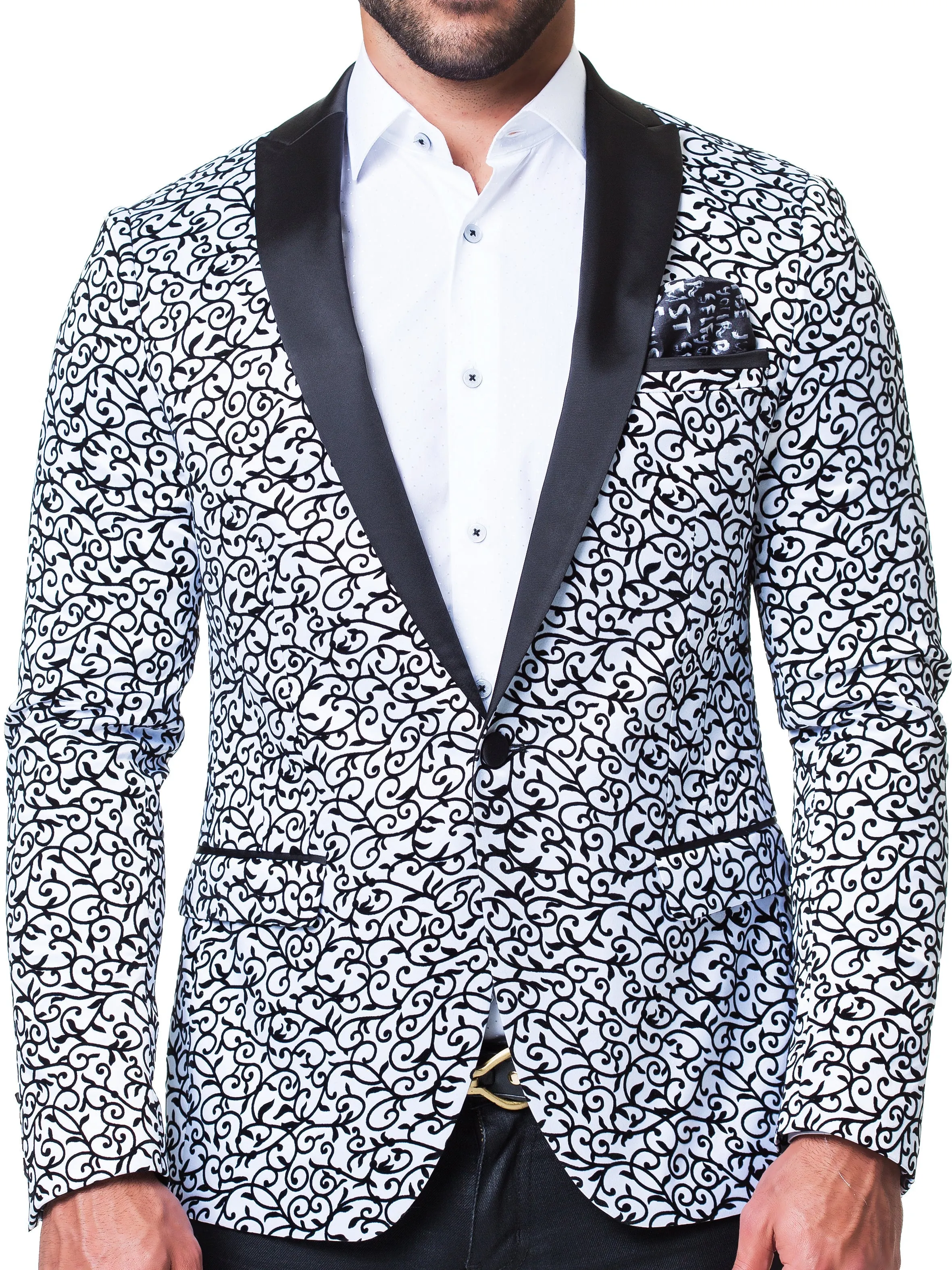 Blazer Tesla Spiral White