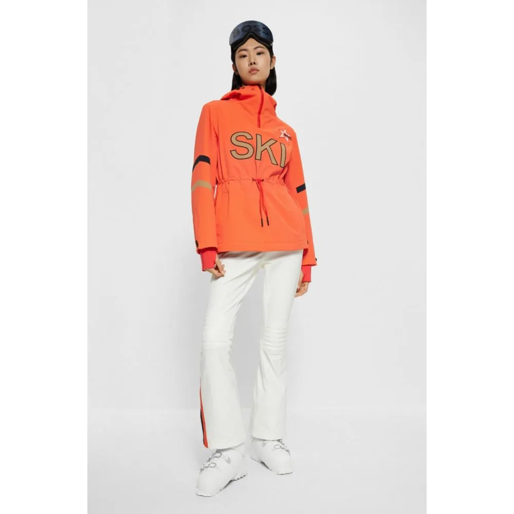 BOSS x Perfect Moment oversize-fit hooded ski jacket
