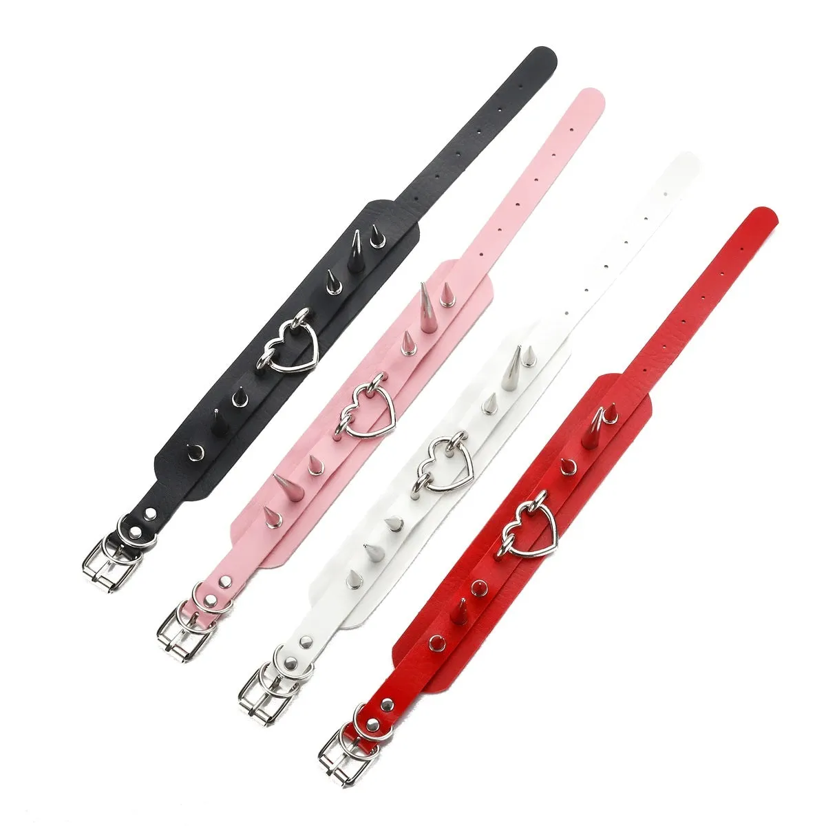 Brat Heart Collar