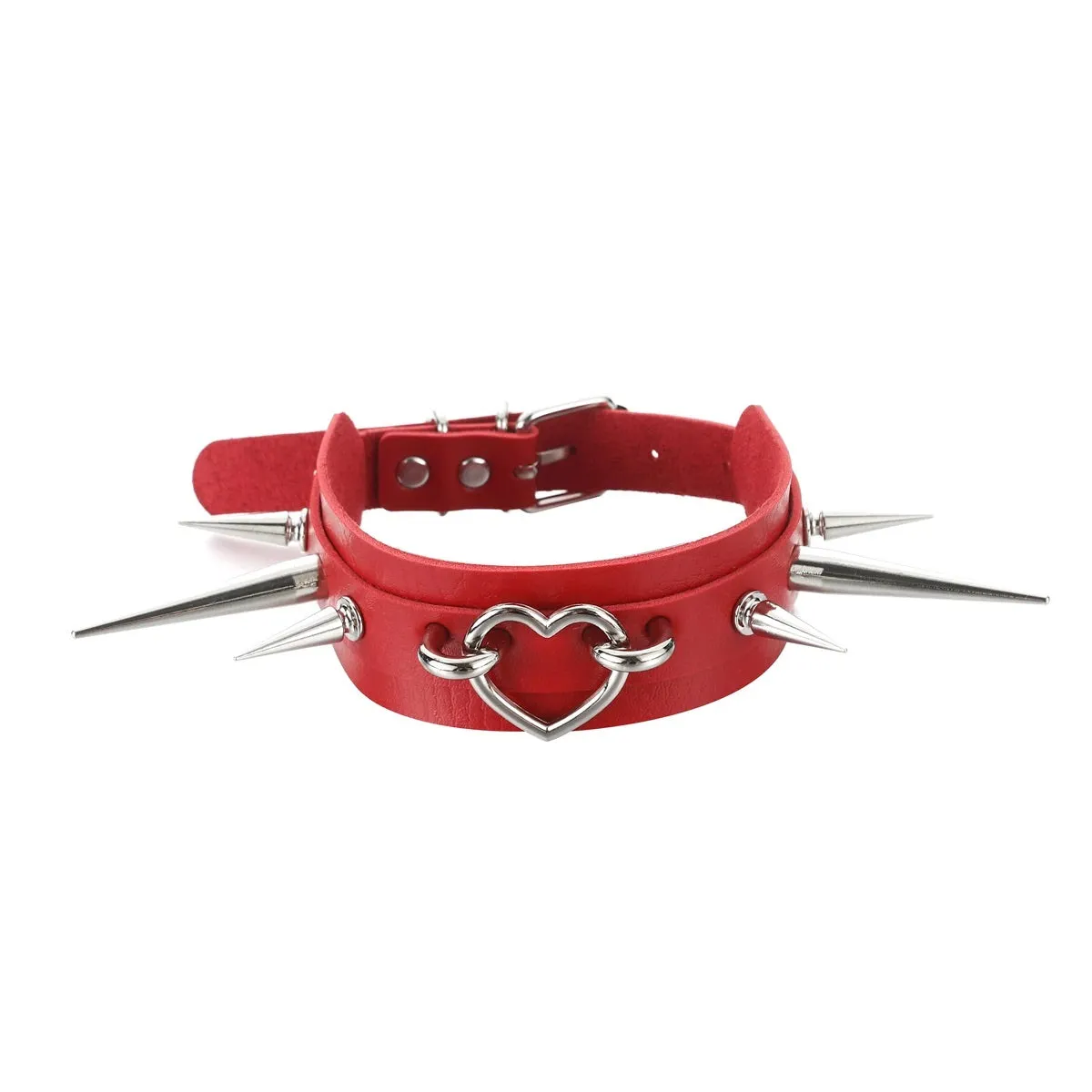 Brat Heart Collar