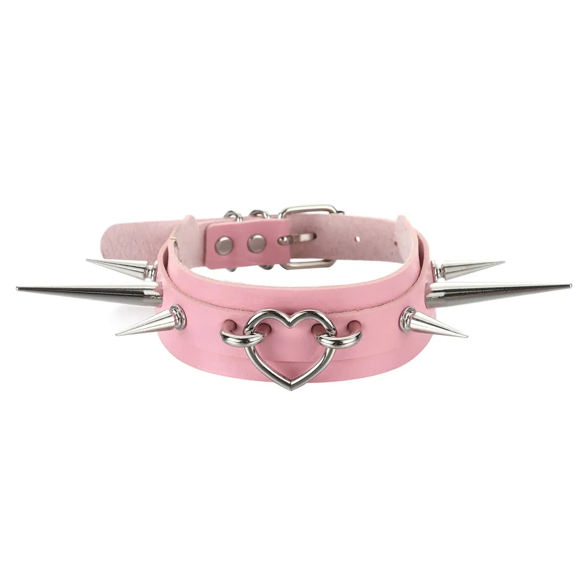 Brat Heart Collar