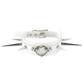 Brat Heart Collar