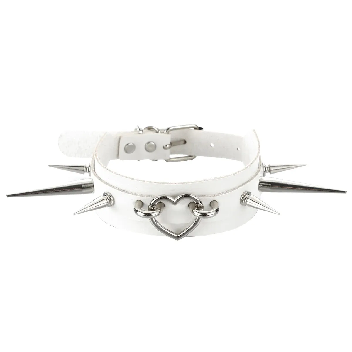 Brat Heart Collar