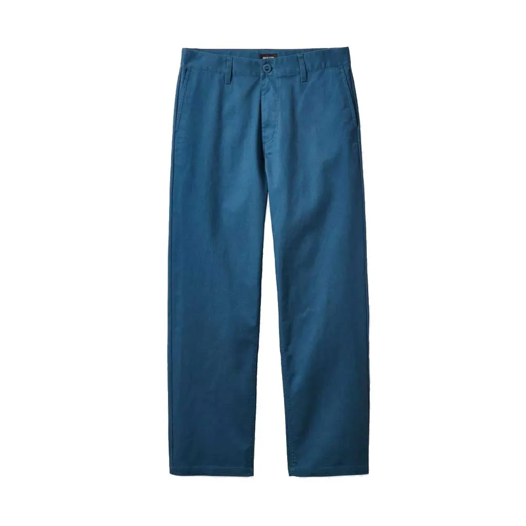 Brixton Choice Chino Relaxed Pant - Indie Teal