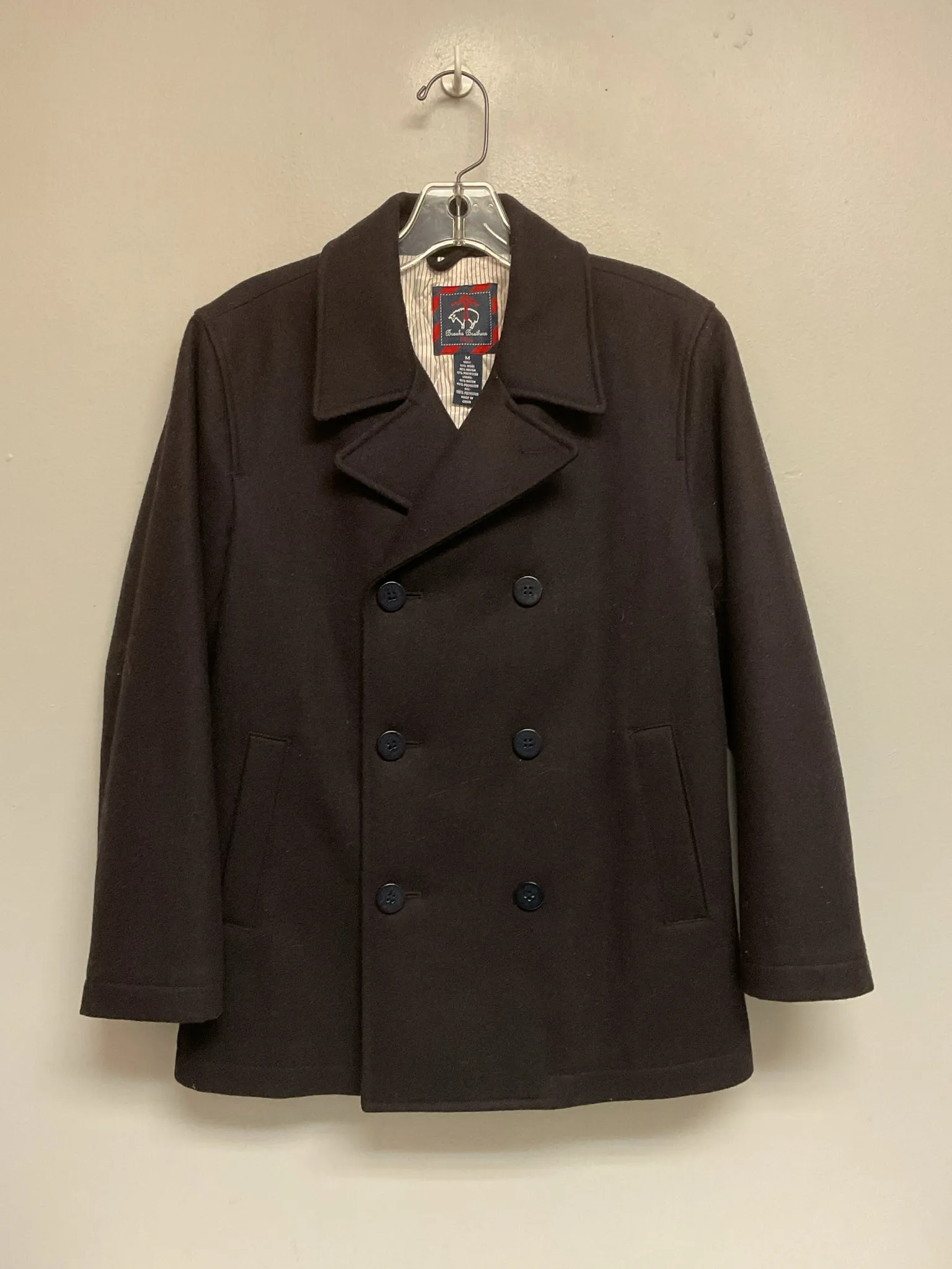 Brooks Brothers Size 14 Navy Wool Big Boys Jackets