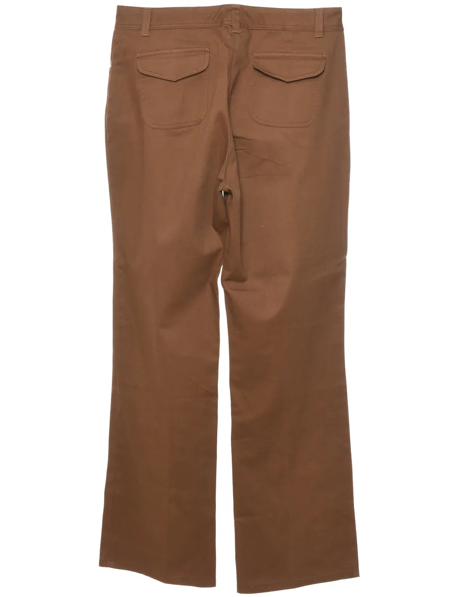 Brown Casual Trousers - W32 L32