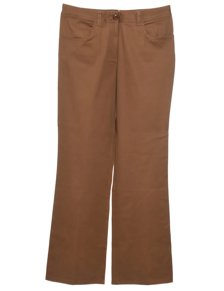 Brown Casual Trousers - W32 L32