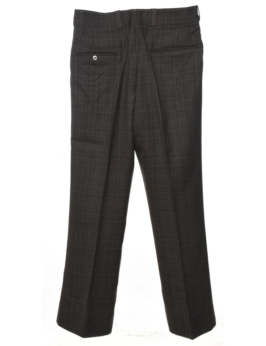 Brown Smart Trousers - W32 L29