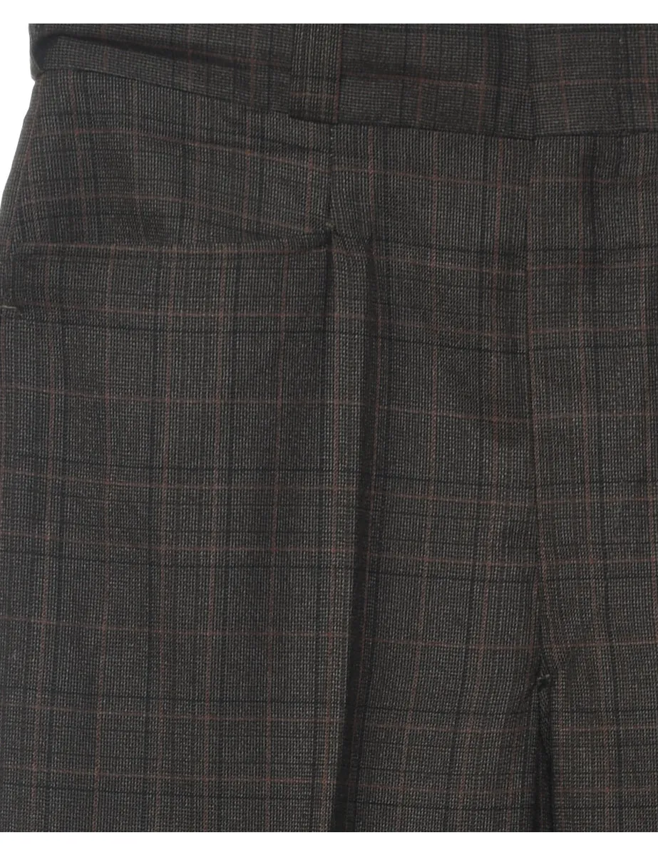 Brown Smart Trousers - W32 L29