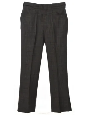 Brown Smart Trousers - W32 L29