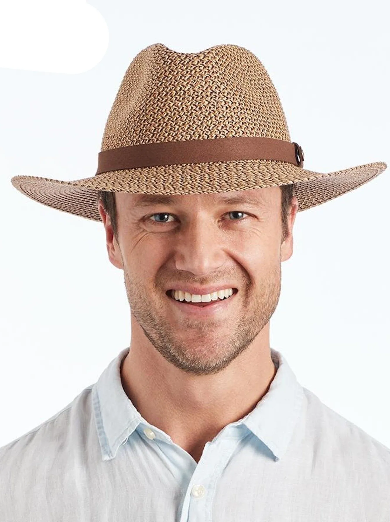 Cancer Council Outback Lightweight Fedora - Chocolate