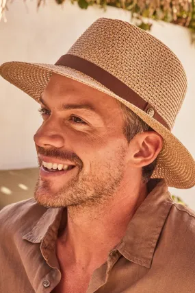 Cancer Council Outback Lightweight Fedora - Chocolate
