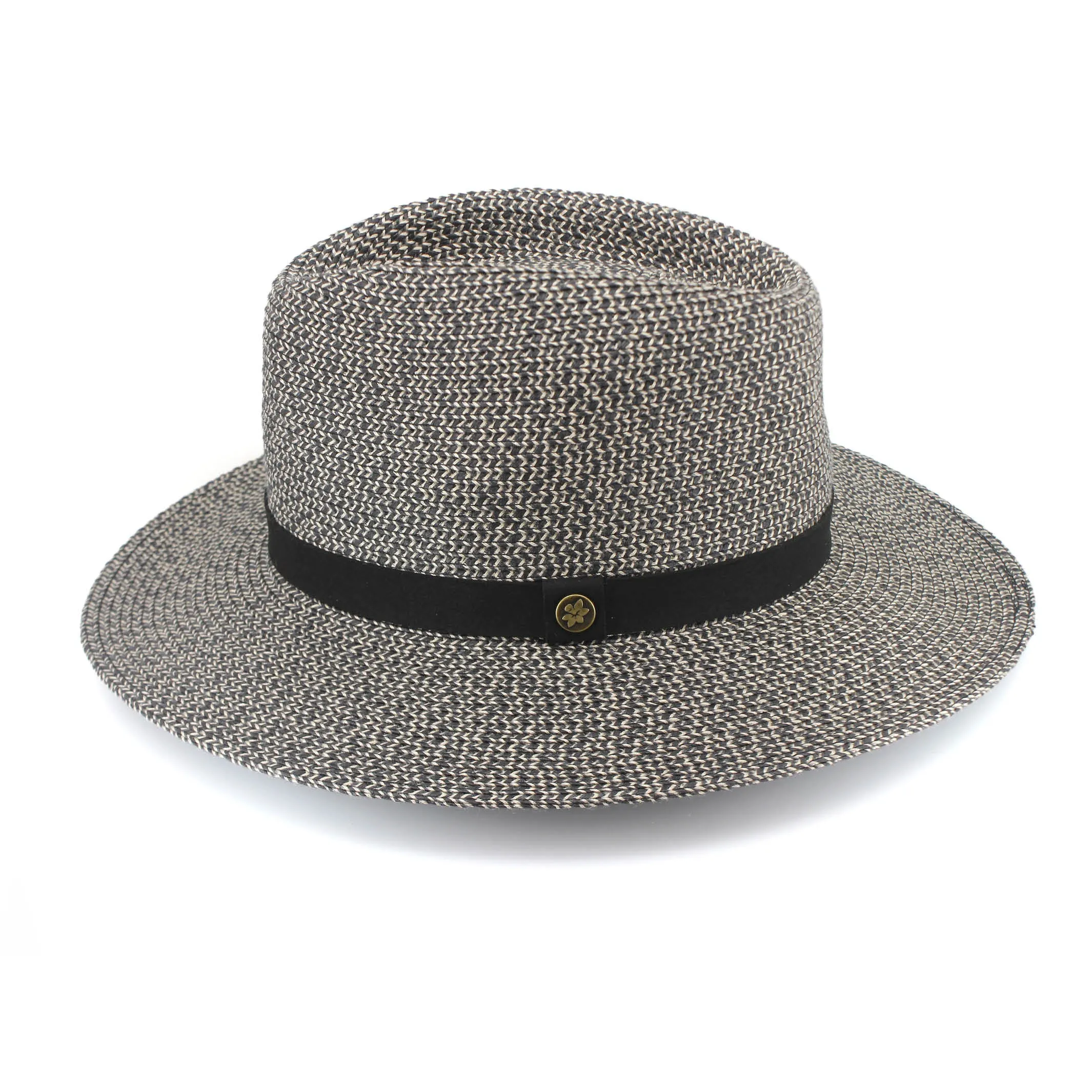 Cancer Council Outback Lightweight Fedora - Grey/Black