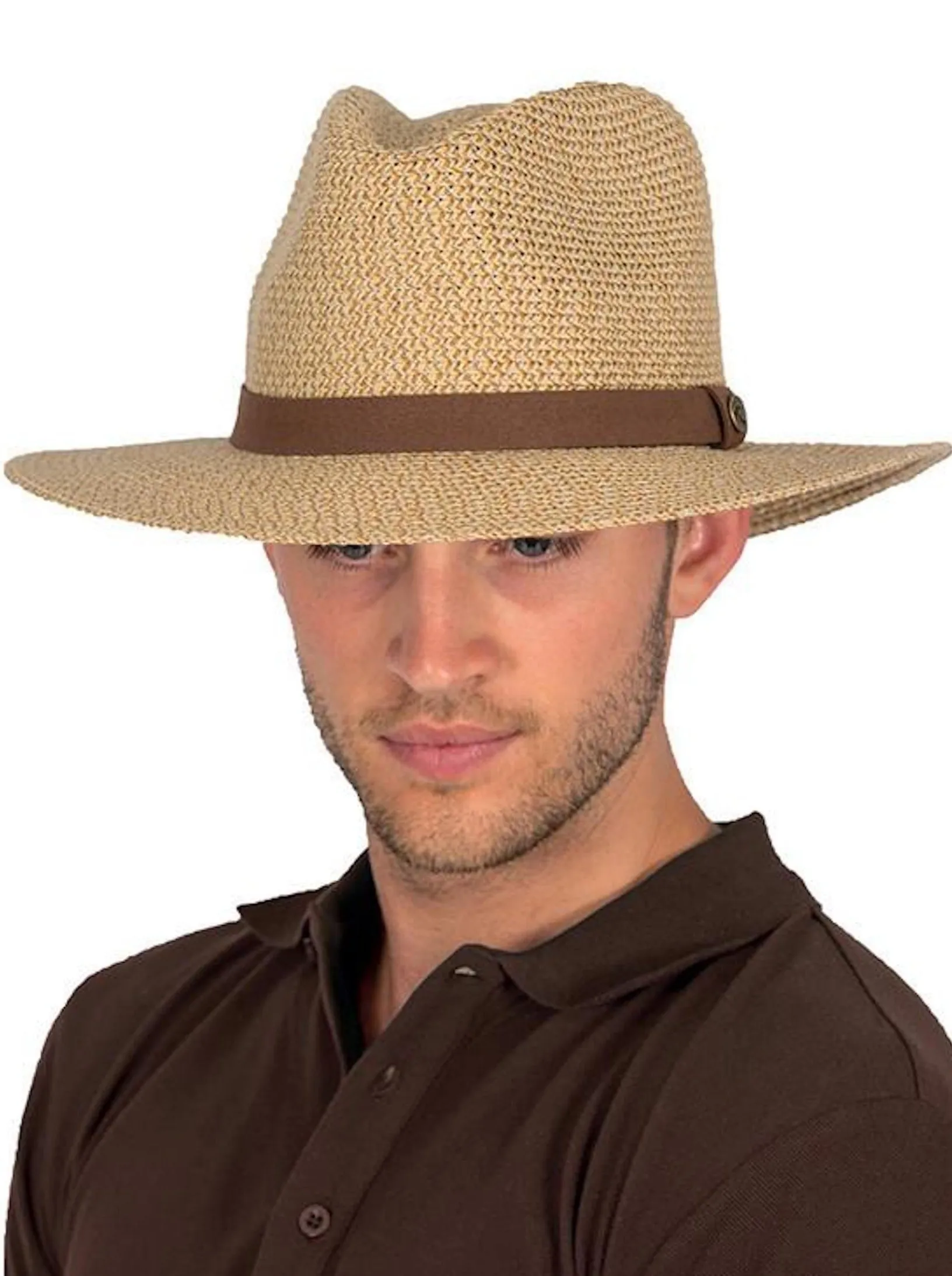Cancer Council Outback Lightweight Fedora - Natural