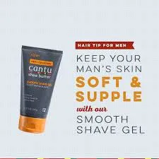 Cantu Men's Shea Butter Smooth Shave Gel - 5oz