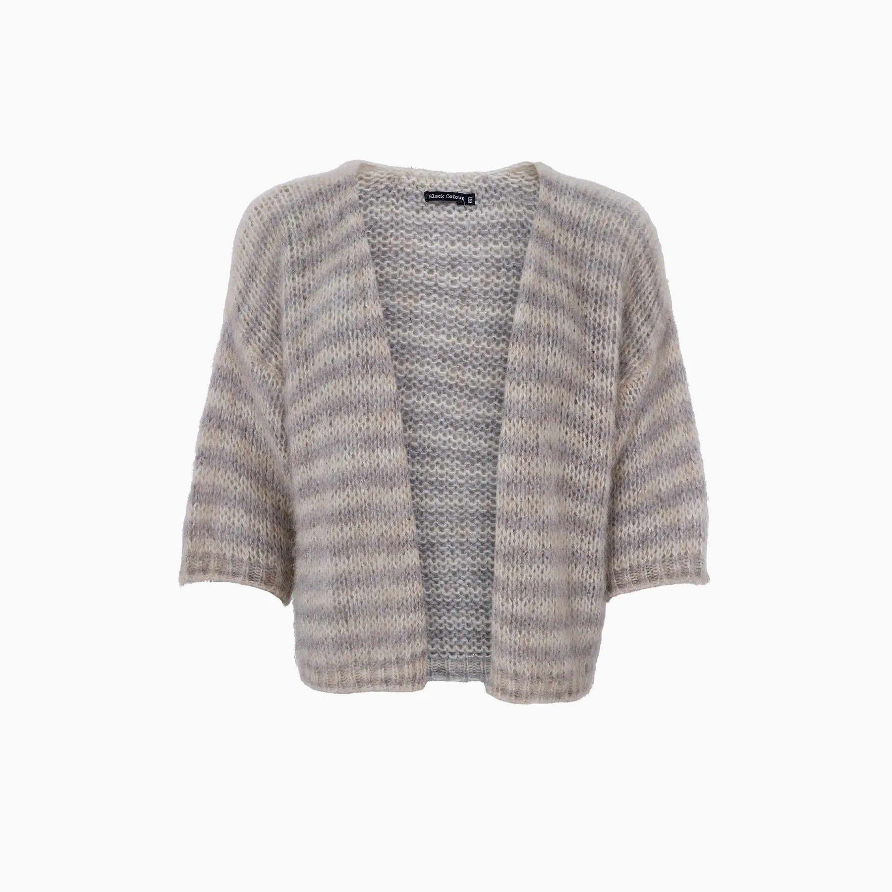 Casey Striped Cardigan Natural
