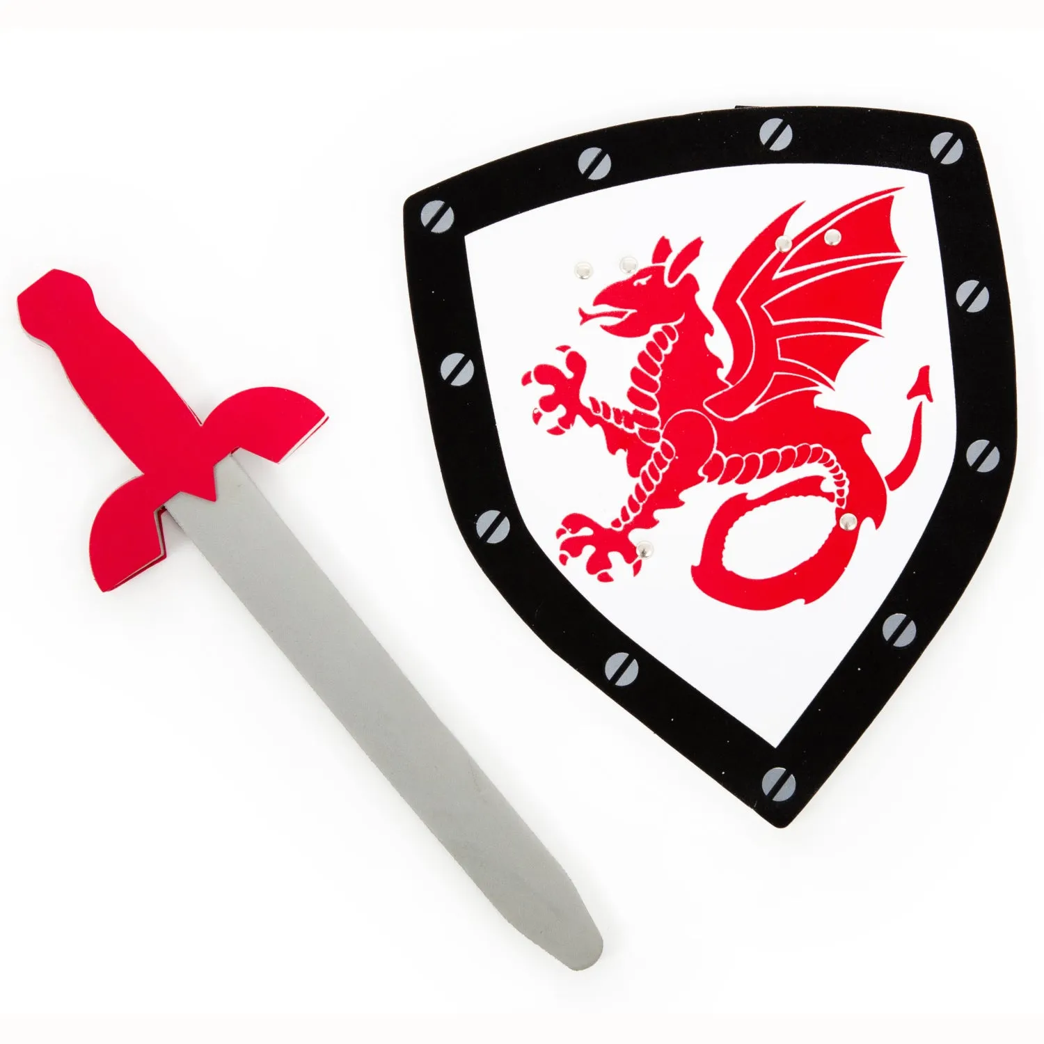Children's Knight Costume with Sword and Shield